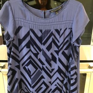 WHBM blue top